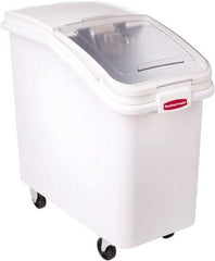 Rubbermaid - Rectangular, White Polypropylene Food Bin - 28" High x 15-1/2" Wide x 29-1/2" Long - Strong Tooling