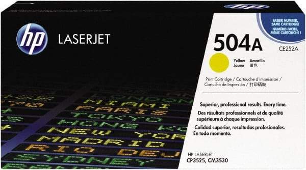 Hewlett-Packard - Yellow Toner Cartridge - Use with HP Color LaserJet CM3530 MFP, CP3525 - Strong Tooling