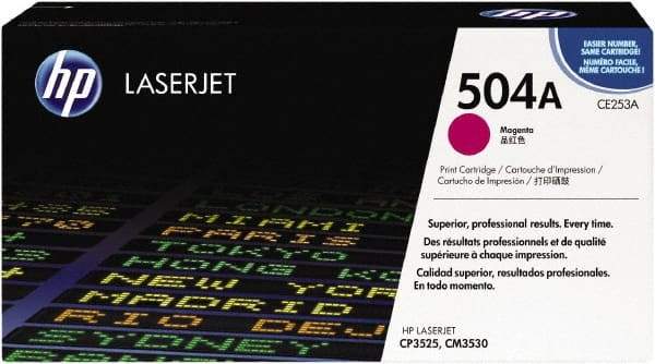 Hewlett-Packard - Magenta Toner Cartridge - Use with HP Color LaserJet CM3530 MFP, CP3525 - Strong Tooling