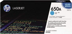 Hewlett-Packard - Cyan Toner Cartridge - Use with HP Color LaserJet Enterprise CP5525, M750 - Strong Tooling