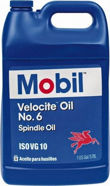 Mobil - 1 Gal Container Mineral Spindle Oil - ISO 10, 10 cSt at 40°C & 2.62 cSt at 100°C - Strong Tooling