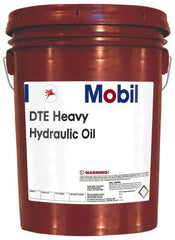 Mobil - 5 Gal Pail Mineral Circulating Oil - SAE 30, ISO 100, 95.1 cSt at 40°C & 10.9 cSt at 100°F - Strong Tooling