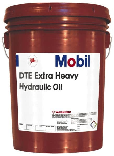 Mobil - 5 Gal Pail Mineral Circulating Oil - SAE 40, ISO 150, 146 cSt at 40°C & 14.4 cSt at 100°F - Strong Tooling