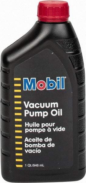 Mobil - 1 Qt Bottle Mineral Vacuum Pump Oil - SAE 20, ISO 68, 100 cSt at 40°C - Strong Tooling