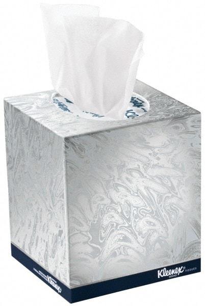 Kleenex - Tall Box of White Facial Tissues - 2 Ply - Strong Tooling