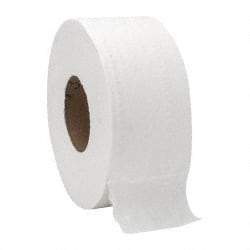 Kleenex - 750' Roll Length x 3.55" Sheet Width, Jumbo Roll Toilet Tissue - 2 Ply, White, Recycled Fiber - Strong Tooling