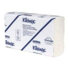 Kleenex - 1 Ply White Multi-Fold Paper Towels - 9-1/4" Wide - Strong Tooling