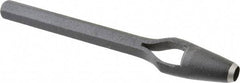 Value Collection - 1/4" Arch Punch - 4-1/2" OAL, Steel - Strong Tooling