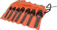 Value Collection - 7 Piece, 1/4 to 1", Arch Punch Set - Comes in Vinyl Roll - Strong Tooling