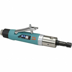 Dynabrade - 1/4" Collet, Straight Handle, Air Straight Die Grinder - 3,400 RPM, Rear Exhaust, 43 CFM, 1 hp, 90 psi, 3/8 NPT Inlet - Strong Tooling