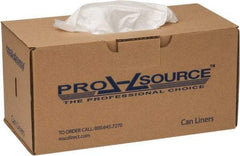 PRO-SOURCE - 0.63 mil Thick, Household/Office Trash Bags - 40" Wide x 48" High, Clear - Strong Tooling