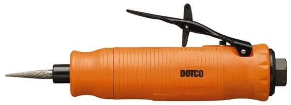 Dotco - 1/4" Collet, Straight Handle, Air Die Grinder - 30,000 RPM, Rear Exhaust, 0.3 hp, 90 psi, 1/4" Inlet - Strong Tooling