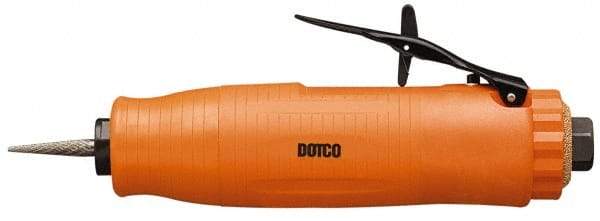 Dotco - 1/4" Collet, Straight Handle, Air Die Grinder - 18,000 RPM, Front Exhaust, 0.6 hp, 90 psi, 1/4" Inlet - Strong Tooling