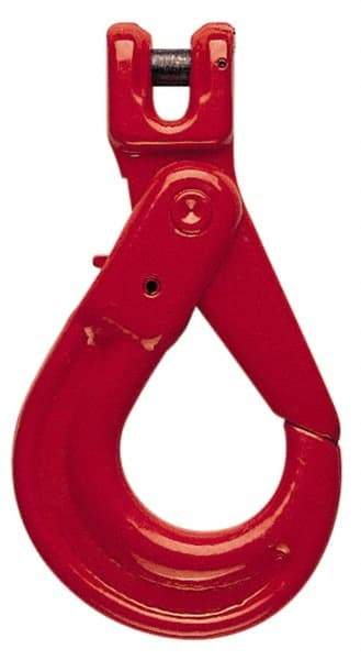 Pewag - 1/2 Inch Chain Diameter, Grade 80 Clevis Hook - 12,000 Lbs. Load Capacity, 19/32 Inch Inside Diameter, 19/32 Inch Pin Diameter, 2-23/64 Inch Hook Throat, 2-1/32 Inch Hook Width - Strong Tooling