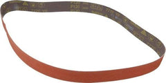 3M - 2" Wide x 60" OAL, 120 Grit, Ceramic Abrasive Belt - Ceramic, Fine, Coated, YF Weighted Cloth Backing, Wet/Dry, Series 777F - Strong Tooling