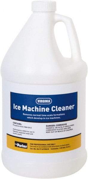 Parker - 1 Gal Ice Machine Cleaner - For Ice Machines: Cube, Tube, Flake & Commercial Dishwasher - Strong Tooling