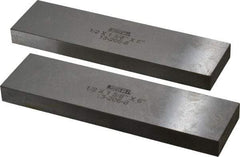 SPI - 6" Long x 1-5/8" High x 1/2" Thick, Steel Parallel - 0.0003" & 0.002" Parallelism, Sold as Matched Pair - Strong Tooling