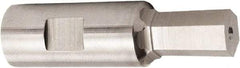 Hassay-Savage - 13mm Hexagon Rotary Broach - 5/8" Depth of Cut, 1/2" Shank - Strong Tooling