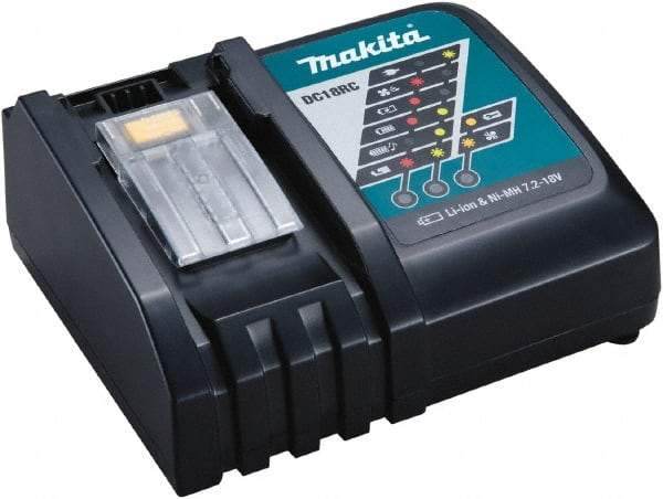 Makita - 14.4 to 18 Volt, 1 Battery Lithium-Ion Power Tool Charger - 30 min to Charge - Strong Tooling