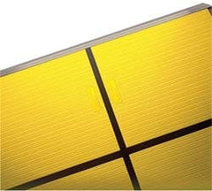 Switchmats; Type: Perimeter Guarding Switchmat; Length (Inch): 60; Width (Inch): 35-1/2; Activation Pressure (Lb.): 10-15; Color: Yellow; Thickness (Decimal Inch): 0.3750; Maximum Load Capacity (psi): 3000; Material: Vinyl; Voltage: 24.00; Number of Lead