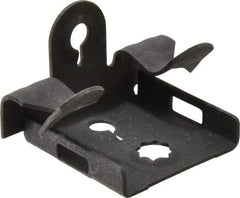 Cooper B-Line - 1/4" Max Flange Thickness, 1/4" Rod Flange Beam Clamp - 100 Lb Capacity, Spring Steel - Strong Tooling