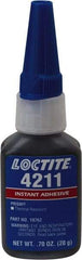 Loctite - 20 Gal Bottle Black Instant Adhesive - 24 hr Full Cure Time - Strong Tooling