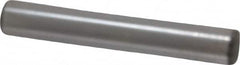 Made in USA - 5/16" Diam x 2" Pin Length Grade 8 Alloy Steel Standard Dowel Pin - Bright Finish, C 47-58 & C 60 (Surface) Hardness, 11,500 Lb (Single Shear), 23,000 Lb (Double Shear) Breaking Strength, 1 Beveled & 1 Rounded End - Strong Tooling