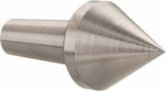 Riten - 4MT Taper, 1-1/8" Point Diam, Hardened Tool Steel Lathe Standard Point - 1-5/16" OAL - Strong Tooling