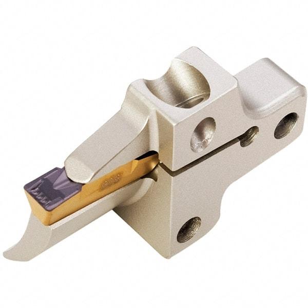 Iscar - Right Hand Cut, 8mm Insert Width, Cutoff & Grooving Support Blade for Indexables - 23mm Max Depth of Cut - Strong Tooling