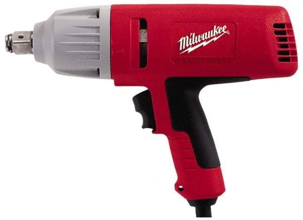 Milwaukee Tool - 3/4 Inch Drive, 380 Ft./Lbs. Torque, Pistol Grip Handle, 1,750 RPM, Impact Wrench - 7 Amps, 120 Volts - Strong Tooling