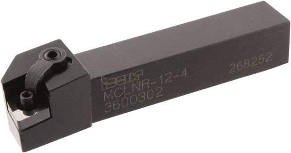 Iscar - MCLN, Right Hand Cut, 5° Lead Angle, 3/4" Shank Height x 3/4" Shank Width, Negative Rake Indexable Turning Toolholder - 4-1/2" OAL, CN.. Insert Compatibility, Series Comlock - Strong Tooling