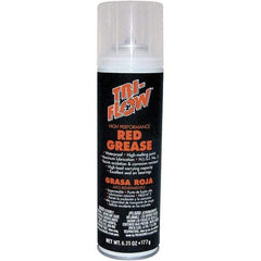 Tri-Flow - 6.25 oz Aerosol Aluminum High Temperature Grease - Brown, High Temperature, 475°F Max Temp, - Strong Tooling