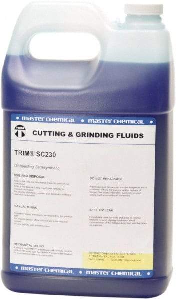 Master Fluid Solutions - Trim SC230, 1 Gal Bottle Cutting Fluid - Semisynthetic - Strong Tooling