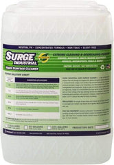 Surge Industrial - 5 Gal Bucket Cleaner/Degreaser - Liquid, Neutral pH, Unscented - Strong Tooling