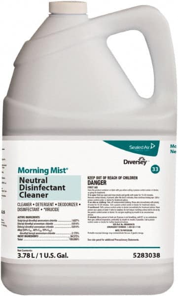 Diversey - Case of (4) 1 Gal Bottles Disinfectant - Exact Industrial Supply