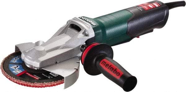 Metabo - 6" Wheel Diam, 9,600 RPM, Corded Angle & Disc Grinder - 5/8-11 Spindle, 13.5 Amps - Strong Tooling