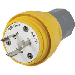 Hubbell Wiring Device-Kellems - 125V 20A NEMA L5-20P Industrial Twist Lock Plug - Strong Tooling