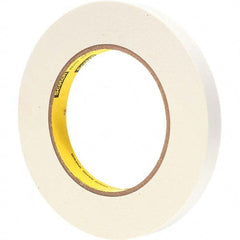 3M - 1/2" Wide x 60 Yd Long x 6.7 mil White Paper Masking Tape - Strong Tooling