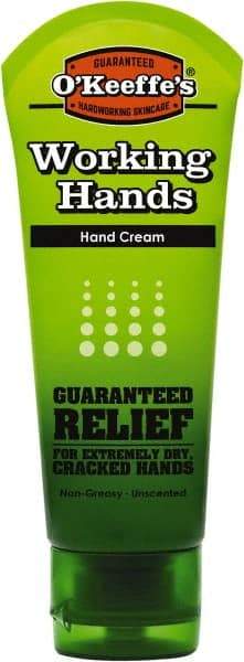 O'Keeffe's - 3 oz Moisturizing Hand Cream - Comes in Tube, Fragrance Free - Strong Tooling