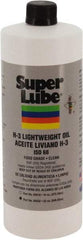 Synco Chemical - 1 Qt Bottle Synthetic Multi-Purpose Oil - -12 to 121°F, SAE 80W, ISO 68, 72-79.5 cSt at 40°C, Food Grade - Strong Tooling