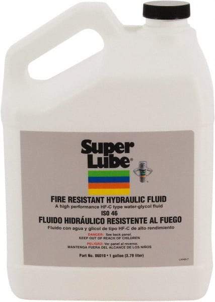 Synco Chemical - 1 Gal Bottle Synthetic Hydraulic Oil - -20 to 60°F, ISO 46, 40-46 cSt at 100°F - Strong Tooling