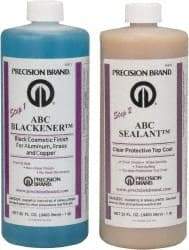 Precision Brand - 1 Quart Bottle ABC Blackener and Sealant Kit - (2) 32 Fluid Ounce Bottles - Strong Tooling