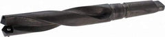 Allied Machine and Engineering - Series 3, 1-13/32 to 1-7/8" Diam, 4MT Taper Shank, Helical Flute Spade Drill - 6-1/2" Max Depth, 8-3/16" Body Length, 12-5/8" OAL, Standard Length, Through Coolant - Strong Tooling