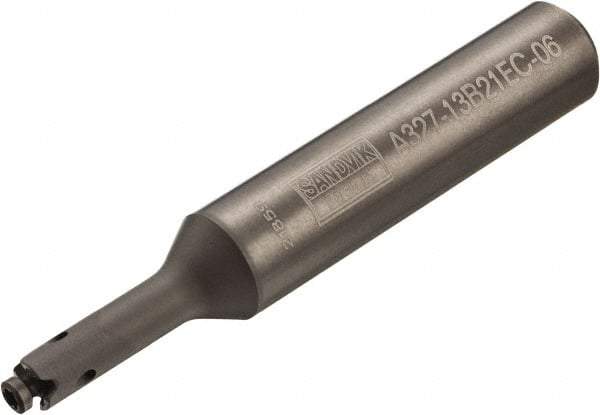 Sandvik Coromant - External Thread, Right Hand Cut, 5/8" Shank Width x 5/8" Shank Height Indexable Threading Toolholder - 94.3mm OAL, 327R12 Insert Compatibility, A327-xxB Toolholder, Series CoroMill 327 - Strong Tooling