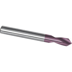 Magafor - 1/2" Body Diam, 90°, 2-3/4" OAL, Solid Carbide Spotting Drill - Strong Tooling