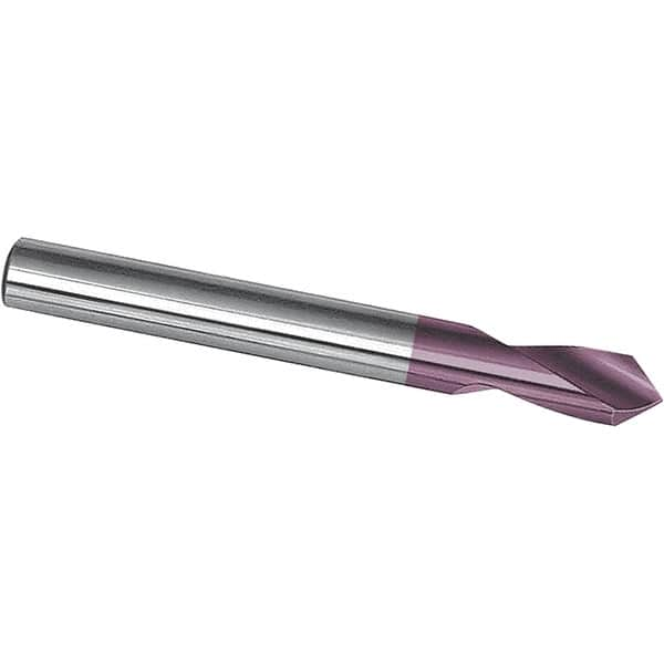 Magafor - 8mm Body Diam, 90°, 2-3/8" OAL, Solid Carbide Spotting Drill - Strong Tooling