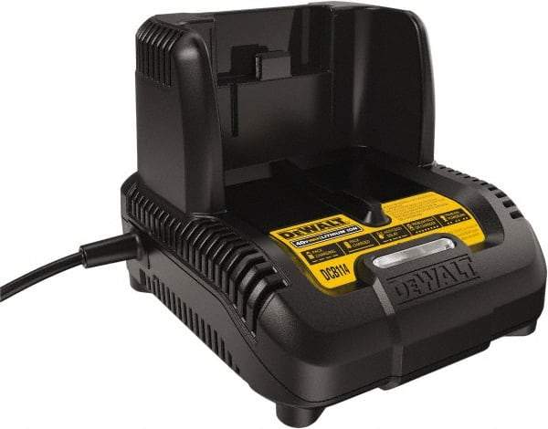 DeWALT - 40 Volt, Lithium-Ion Power Tool Charger - 1 hr & 30 min (4.0Ah Battery), 2 hr (+ 6.0Ah Battery) to Charge, AC Wall Outlet Power Source - Strong Tooling