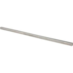 Value Collection - 12" Long x 5/16" High x 5/16" Wide, Plain Steel Undersized Key Stock - Cold Drawn Steel - Strong Tooling