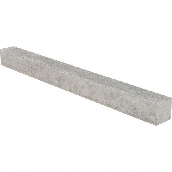 Value Collection - 12" Long x 1" High x 1" Wide, Plain Steel Undersized Key Stock - Cold Drawn Steel - Strong Tooling