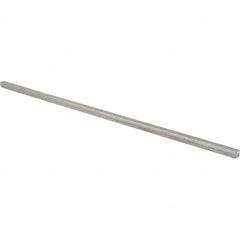 Value Collection - 12" Long x 1/4" High x 1/4" Wide, Plain Steel Undersized Key Stock - Cold Drawn Steel - Strong Tooling